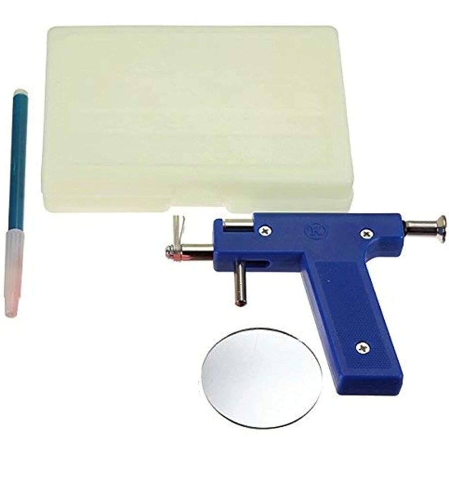 Professional Stainless Steel Ear Nose Body Piercing Kit ( 96 Shots) - Image 2