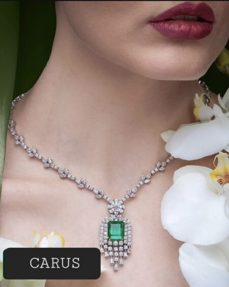 Celebrity's Inspired American Diamond Necklace